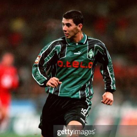 Pizarro #10 Werder Bremen 2000 Home ORIGINAL Puma VTG Rare Soccer Jersey (L) - Picture 2 of 9